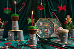 Yılbaşı, Nutcracker/Fındıkkıran, Kardan Adam Desenli Karton Bardak, 8'li