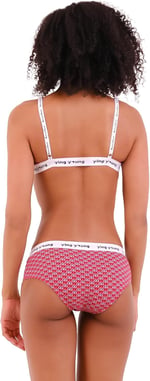YingYoung Everyday Essentials Hipster Slip Külot (Kırmızı, XS)