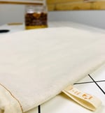 yofu yoga and food %100 Ağartılmamış Ham Pamuk Bitkisel Süt Süzme Kesesi Badem Sütü, Fındık Sütü, Yeşil Sebze Suyu Süzme - Organik Pamuk Kese (30 x 35 cm) - Seçenekler: 25 x25 cm, 30 x 35 cm, 35x50 cm