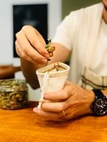 yofu yoga and food 2 adet Demlik Yıkanabilir Kumaş Çay Kesesi - Organik, Ekolojik,%100 Ham Ağartılmamış Ham Pamuk (Demlik Boy)
