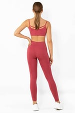 Yoga & Pilates Yüksek Bel Toparlayıcı Seamless Spor Tayt