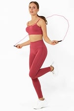 Yoga & Pilates Yüksek Bel Toparlayıcı Seamless Spor Tayt