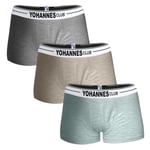 Yohannes Club, Erkek Çocuk, Pamuklu Boxer, Çoklu Paket, Nefes Alabilen Doğal Kumaş