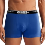 Yohannes Club, Özel Bölmeli Erkek Boxer, Pamuklu, Elastik Bel Bantlı, Rahat, Şık, Sağlıklı