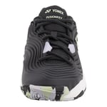 YONEX Fushionrev 5 Cly erkek tenis ayakkabısı, kum yeri ayakkabısı, siyah