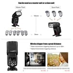 Yongnuo YN560 IV Evrensel 2.4G Kablosuz Speedlite Flaş On-Kamera Master Slave Speedlight GN58 Yüksek Hızlı Geri Dönüşüm Değiştirme Canon Nikon Sony DSLR Kamera