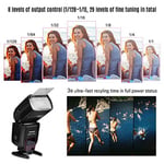 Yongnuo YN560 IV Evrensel 2.4G Kablosuz Speedlite Flaş On-Kamera Master Slave Speedlight GN58 Yüksek Hızlı Geri Dönüşüm Değiştirme Canon Nikon Sony DSLR Kamera