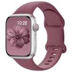 Yoohoo Apple Watch kayışı 41 mm 40 mm 38 mm 49 mm 45 mm 44 mm 42 mm ile uyumlu, yumuşak silikon spor yedek kayış, iWatch Ultra 2/Ultra SE serisi 9 8 7 6 - Seçenekler: 38mm/40mm/41mm/42mm(Series 10)...
