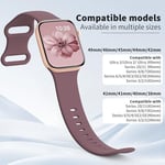 Yoohoo Apple Watch kayışı 41 mm 40 mm 38 mm 49 mm 45 mm 44 mm 42 mm ile uyumlu, yumuşak silikon spor yedek kayış, iWatch Ultra 2/Ultra SE serisi 9 8 7 6 - Seçenekler: 38mm/40mm/41mm/42mm(Series 10)...