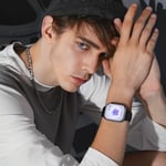 Yoohoo Apple Watch kayışı 41 mm 40 mm 38 mm 49 mm 45 mm 44 mm 42 mm ile uyumlu, yumuşak silikon spor yedek kayış, iWatch Ultra 2/Ultra SE serisi 9 8 7 6 - Seçenekler: 38mm/40mm/41mm/42mm(Series 10)...