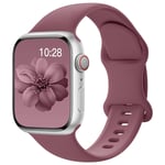 Yoohoo Apple Watch kayışı 41 mm 40 mm 38 mm 49 mm 45 mm 44 mm 42 mm ile uyumlu, yumuşak silikon spor yedek kayış, iWatch Ultra 2/Ultra SE serisi 9 8 7 6 - Seçenekler: 38mm/40mm/41mm/42mm(Series 10)...