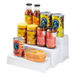YouCopia 1 kutu düzenleyici ShelfSteps düzenleyici, plastik, beyaz