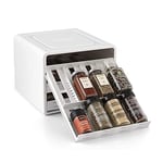 YouCopia SpiceStack baharat rafı, ayarlanabilir, 24 şişe, beyaz