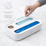 YouCopia StoraBag Düzenleyici - 3 Bölmeli, Beyaz