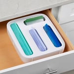YouCopia StoraBag Düzenleyici - 4 Bölmeli, Beyaz