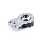 YoungRC RC 25T Servo Saver Alüminyum 3 Delikli Ayarlanabilir Yüksek Torklu Servo Saver Seti 1/10 RC Araba Paletleyici SCX10 Capra TRX4 TRX6 RC Tekne Parçaları için (Titanyum)