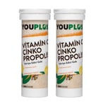 Youplus Vitamin C, Çinko & Propolis 20 Efervesan Tablet