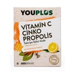 Youplus Vitamin C, Çinko & Propolis 20 Efervesan Tablet