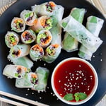 Yuandong Pirinç Yufkası 10 Yaprak (22 cm) – Rice Paper Glutensiz| Vietnam Usulü Spring Roll & Sushi İçin İnce ve Esnek Pirinç Kağıdı
