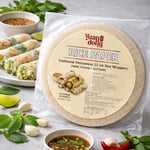 Yuandong Pirinç Yufkası 10 Yaprak (22 cm) – Rice Paper Glutensiz| Vietnam Usulü Spring Roll & Sushi İçin İnce ve Esnek Pirinç Kağıdı