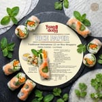 Yuandong Pirinç Yufkası 10 Yaprak (22 cm) – Rice Paper Glutensiz| Vietnam Usulü Spring Roll & Sushi İçin İnce ve Esnek Pirinç Kağıdı