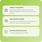 Yubico YubiKey 5 Nano - İki Faktör Kimlik Doğrulama USB Güvenlik Anahtarı, USB-A Bağlantı Noktasına Uyar - Çevrimiçi Hesaplarınızı Şifre Than ile Koruyun, Fido Sertifikalı USB Şifre Anahtarı, Ekstra K