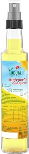 Yudum Ayçiçek Airfryer'a Özel 250 ml Sprey Yağı Cam