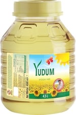 Yudum Ayçiçek Yağı 4,5 lt Yuvarlak Pet