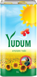 Yudum Ayçiçek Yağı 5 lt Teneke