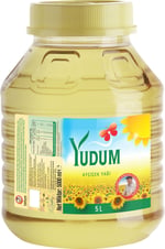 Yudum Ayçiçek Yağı 5 lt Yuvarlak Pet