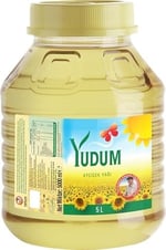 Yudum Ayçiçek Yağı 5 lt Yuvarlak Pet