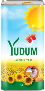 Yudum Ayçiçek Yağı Teneke 5 l 4 Adet
