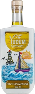 Yudum Egemden Ayvalıklı Kadınlar 500 ml Sızma Zeytinyağı Kutulu Cam