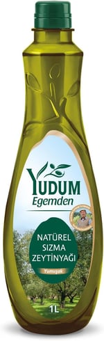 Yudum Egemden Yumuşak Lezzet 1 lt Sızma Zeytinyağı Pet
