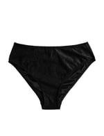 Yüksek Bel Bikini Altı Dokulu Desenli