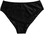 Yüksek Bel Bikini Altı Dokulu Desenli