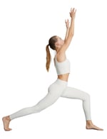 Yüksek Bel Yoga Taytı Sıcak Tutan Yumuşak Dokulu