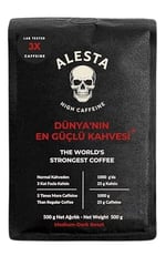 Yüksek Kafeinli Öğütülmüş Filtre Kahve 500 g | 3 Kat Kafein – High Caffeine