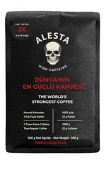 Yüksek Kafeinli Öğütülmüş Filtre Kahve 500 g | 3 Kat Kafein – High Caffeine