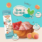 Yummie Bites Yumuşak Çiğnenebilir Kedi Ödülü Tavuk ve Mavi Yüzgeçli Orkinos Aromalı