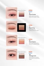 Yumuşak Dokulu, Dökülme Yapmayan 3 Renkli Göz Farı Triple Shadow (No.14 Dewy Apricot)