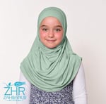 ZAHRANUR HİJAB Viskon Tek parça Çocuk Pratik Eşarp