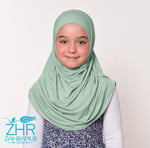 ZAHRANUR HİJAB Viskon Tek parça Çocuk Pratik Eşarp