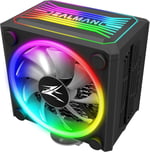 Zalman CNPS10X OPTIMA II - RGB CPU Soğutucu PC - Dual Blade CPU Fan PWM Fan Kontrolü PC - AMD CPU ve Intel için Uyumlu İşlemci Fanı - Siyah RGB