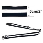ZARPMA Bebek Ayarlanabilir Emniyet Kemeri, Çocuk Çocuk için Emniyet Kemeri Bebek Güvenli Kayış 5 cm Genişlik, Bebek Sandalyesi, Çocuk Sandalyesi, Bebek Arabası, Bebek Arabası için (Mavi-Beyaz-Mavi)