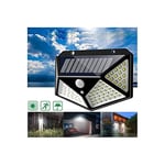 Zauss 4 Adet Solar Güneş Enerjili Hareket Sensörlü 4 Taraflı Bahçe Garaj Ev Aydınlatma Lambası