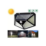 Zauss 4 Adet Solar Güneş Enerjili Hareket Sensörlü 4 Taraflı Bahçe Garaj Ev Aydınlatma Lambası