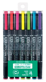 Zebra Optex Bakım 7-Farben Fosforludur Wkcr1-7 C (Japonya'Dan Ithal) - Seçenekler: Harf, Tek Ürün