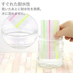 Zebra Optex Bakım 7-Farben Fosforludur Wkcr1-7 C (Japonya'Dan Ithal) - Seçenekler: Harf, Tek Ürün