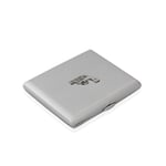 Zekupp Gümüş Gri Silah Temalı Metal Sigara Tabakası (ZU-TBK0023)